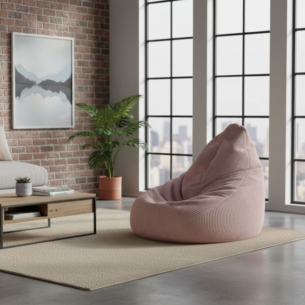 Sitzsack Flumpster Dune XXL, altrose