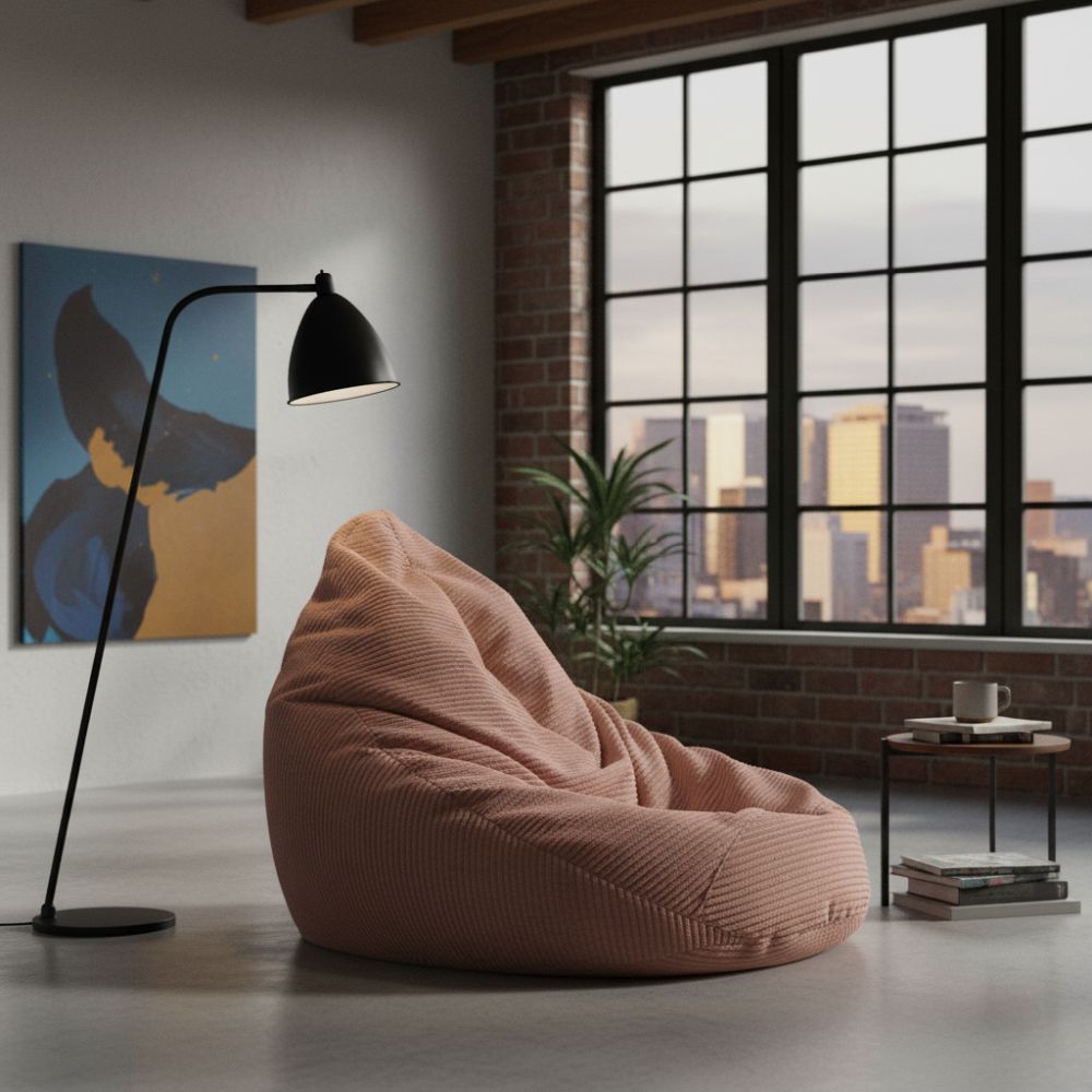 Sitzsack Flumpster Dune XXL, terracotta