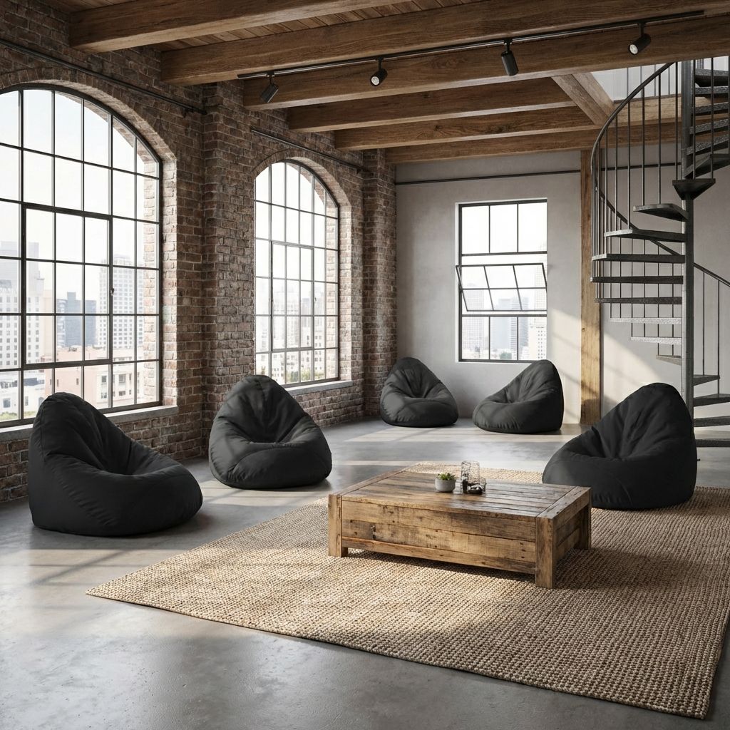 Sitzsack Flumpster Cloud XXL, schwarz