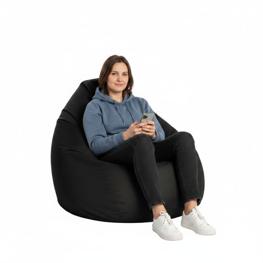 Sitzsack BeanBag Brava XXL, schwarz