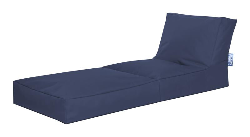 Sitzsack Twist Scuba, jeansblau