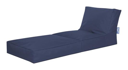 Sitzsack Twist Scuba, jeansblau