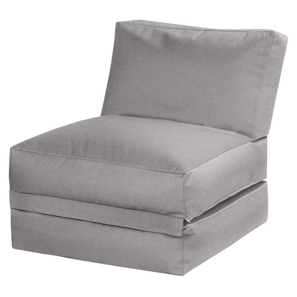 Sitzsack Twist OUTSIDE, grau (mit Innenhülle)