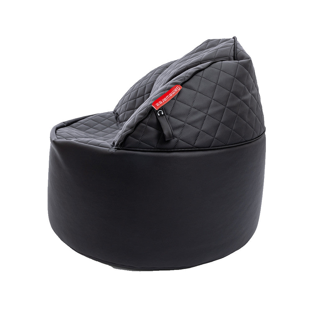Gamewarez Gaming Sitzsack Morph Onyx, schwarz
