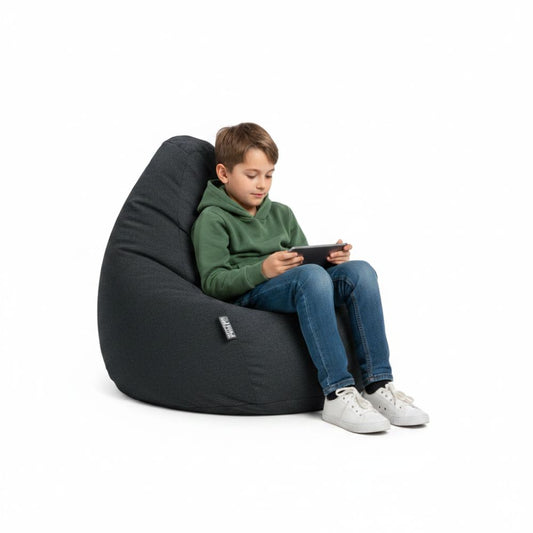 Sitzsack BeanBag Alfa XL, schwarz