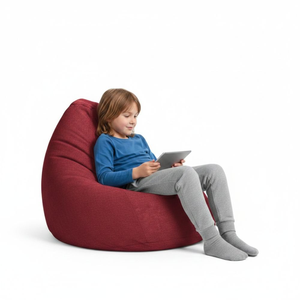 Sitzsack BeanBag Alfa XL, weinrot