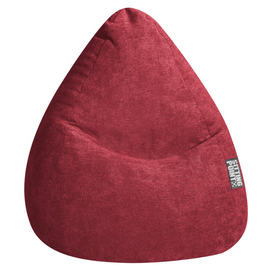Sitzsack BeanBag Alfa XL, weinrot
