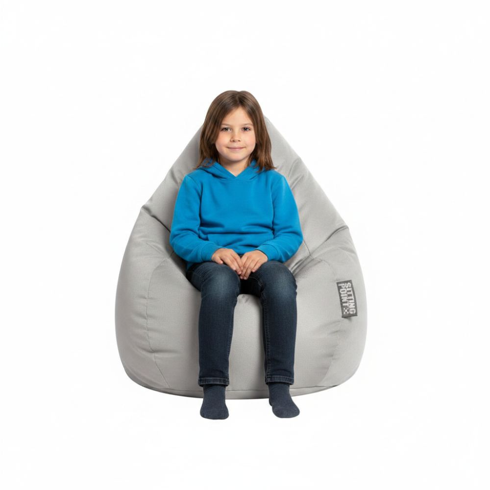 Sitzsack BeanBag Brava XL, grau
