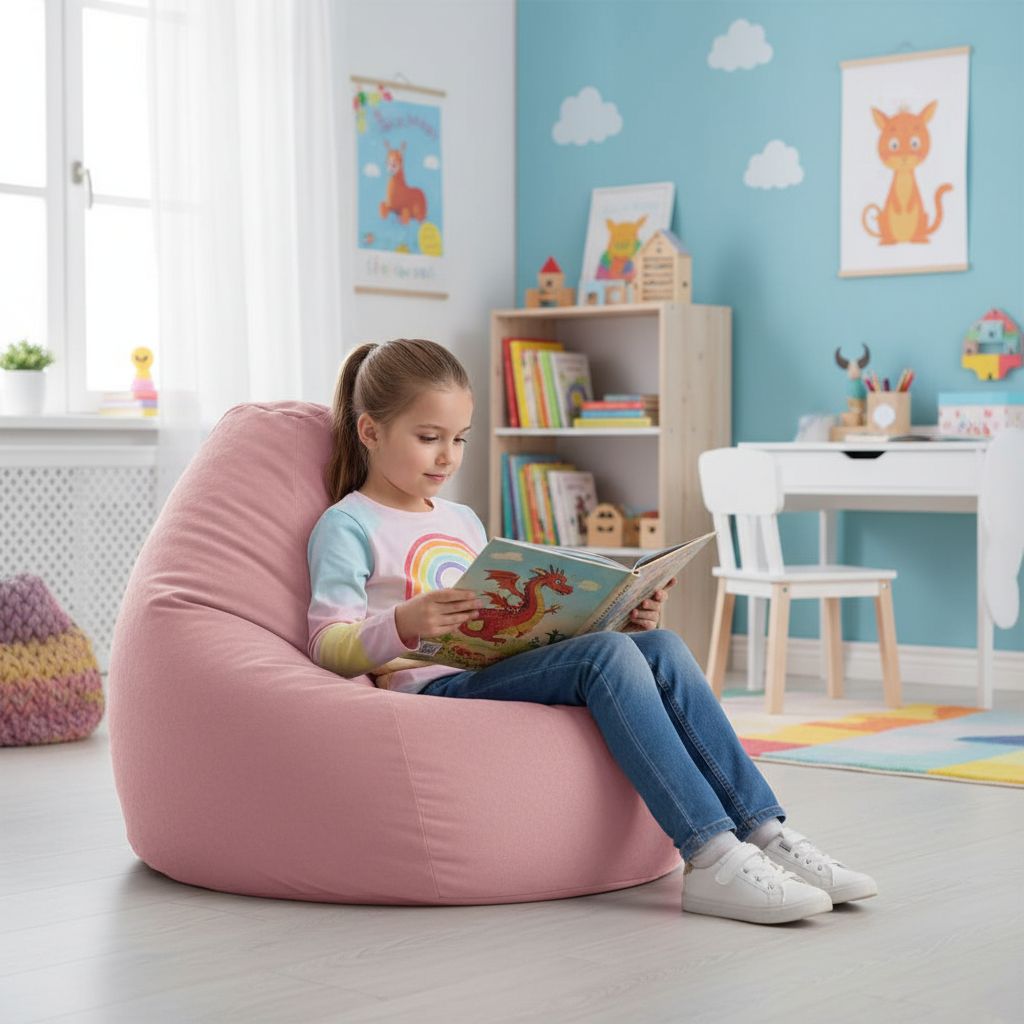 Sitzsack BeanBag Easy XL, altrose