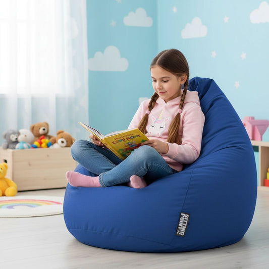 Sitzsack BeanBag Easy XL, dunkelblau