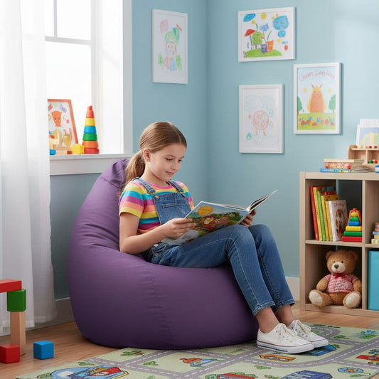 Sitzsack BeanBag Easy XL, lila