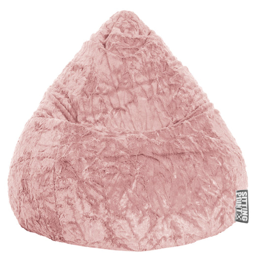 Sitzsack BeanBag Fluffy XL, altrose