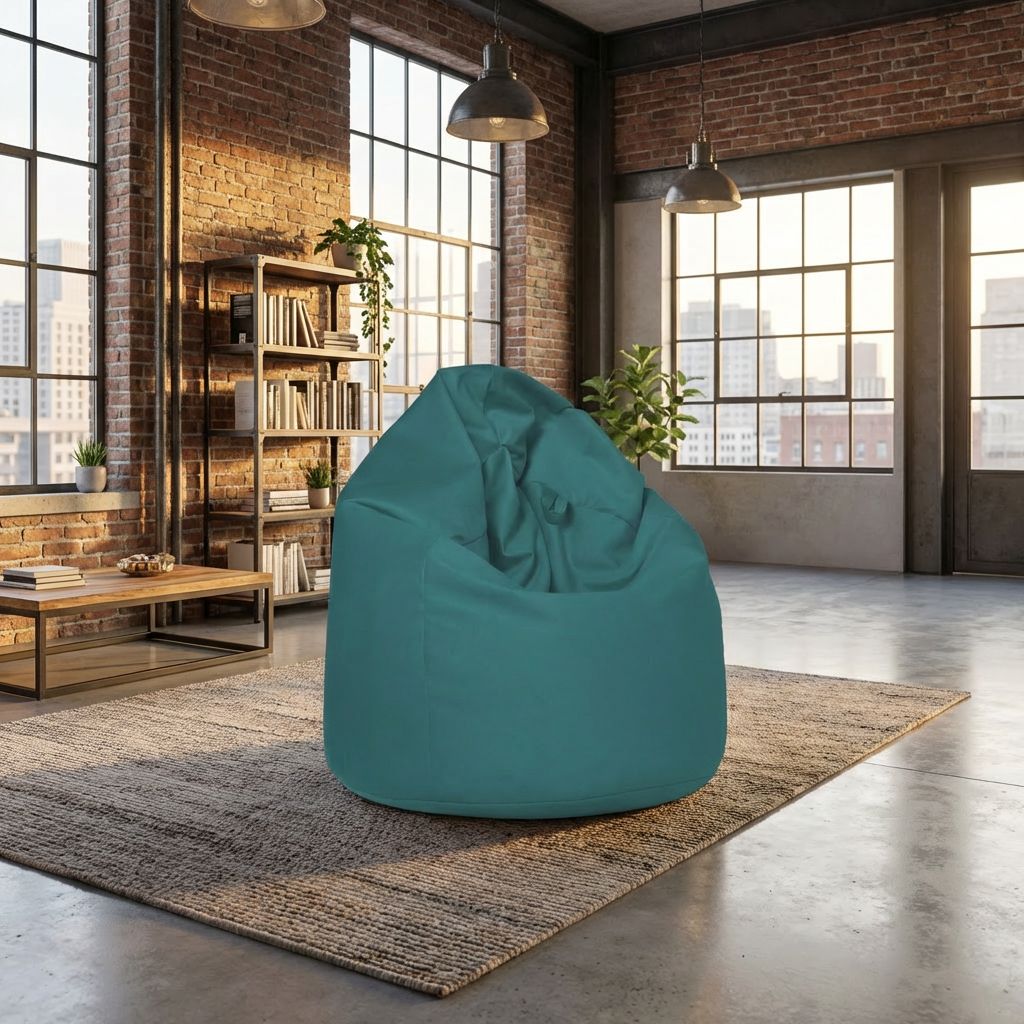 Sitzsack Flumpy Cloud XXL, petrol