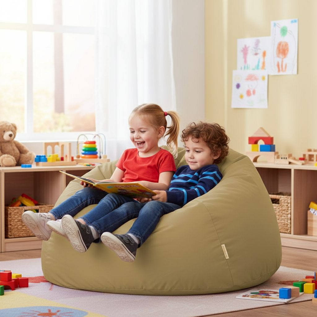 Sitzsack Flumpzilla Breeze, beige