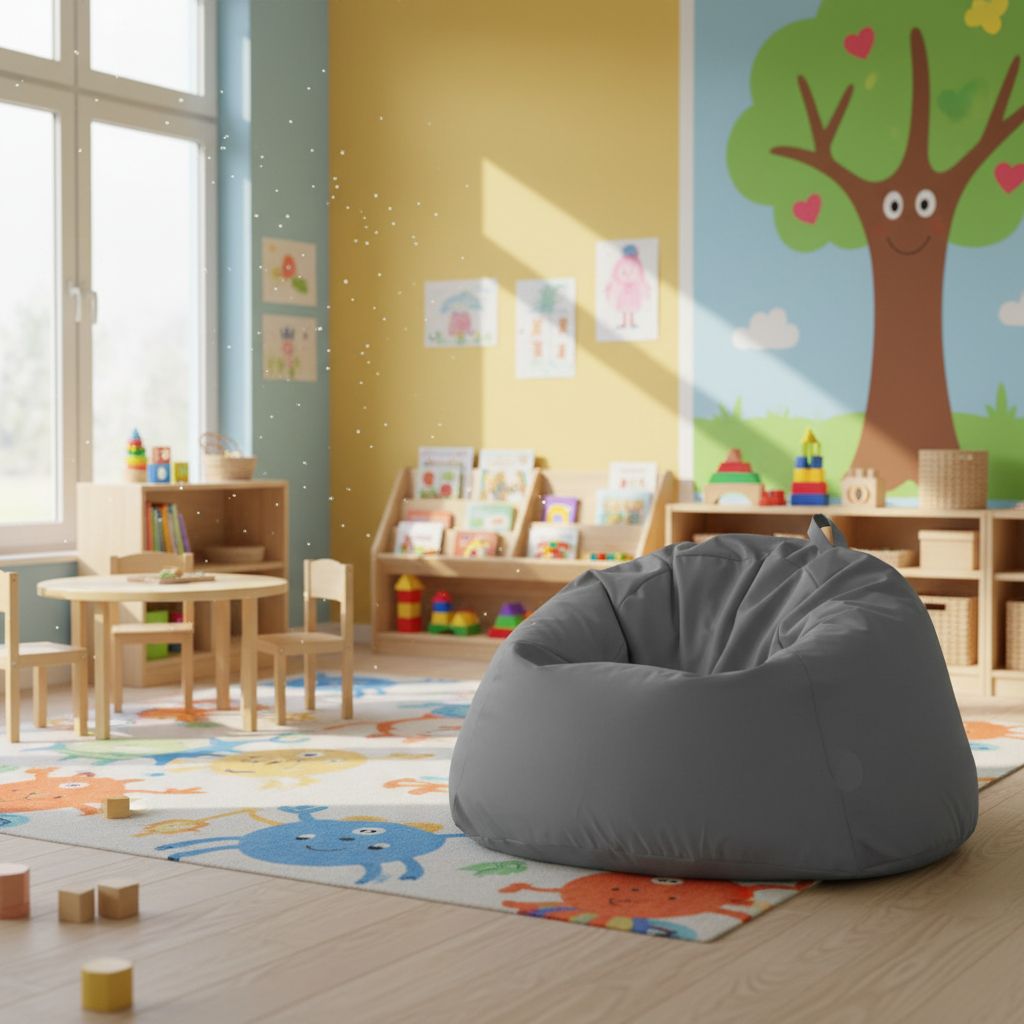Sitzsack Flumpzilla Breeze, grau