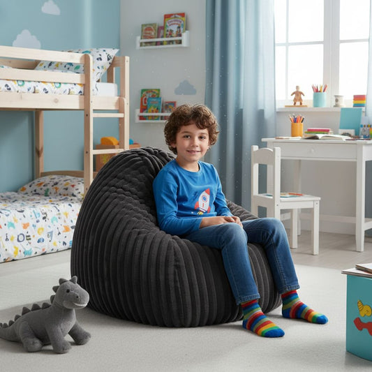 Sitzsack BeanBag Raya XL, anthrazit