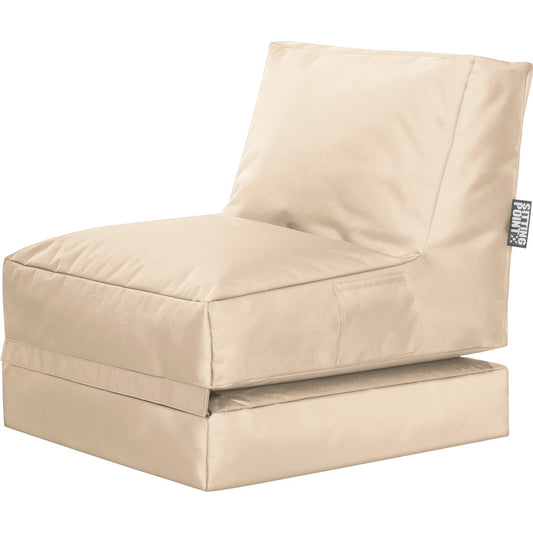 Sitzsack Twist Scuba, beige