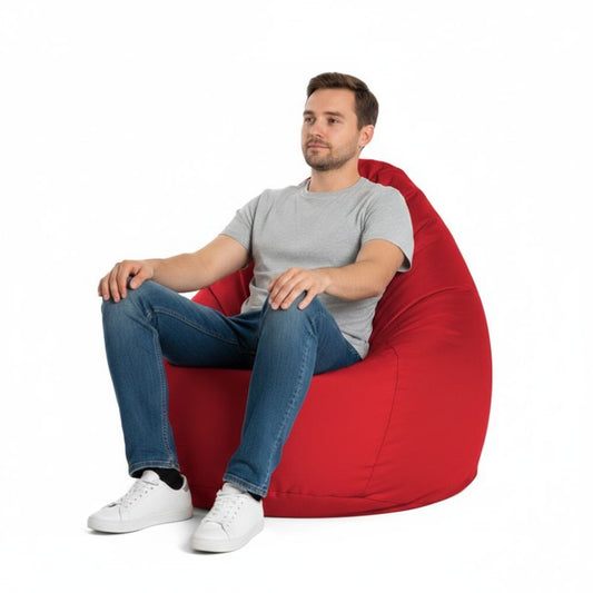 Sitzsack BeanBag Brava XXL, tomate