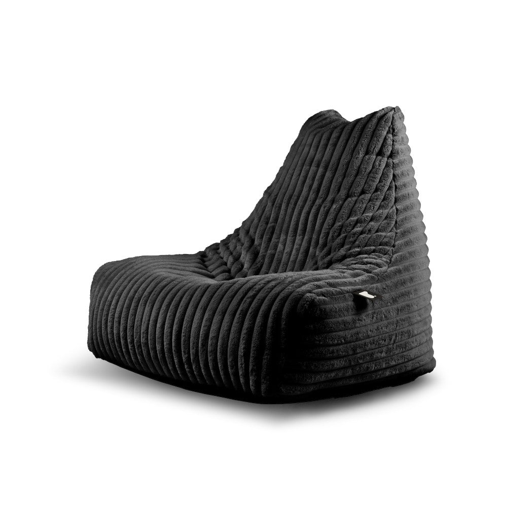 Sitzsack b-bag-mighty-b Indoor Cord grau