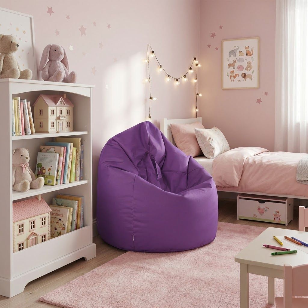 Sitzsack Flumpy Breeze L, violett