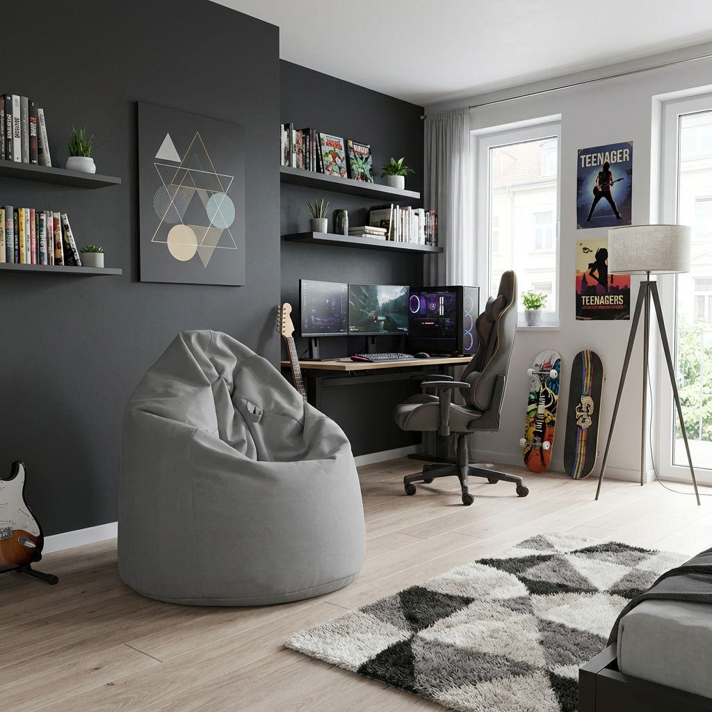 Sitzsack Flumpy Cloud XL, grau