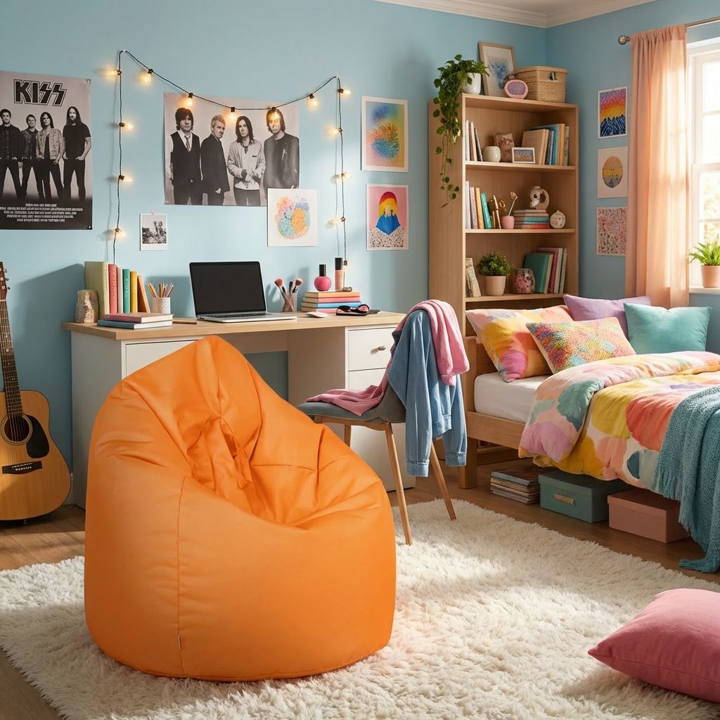 Sitzsack Flumpy Breeze XL, orange