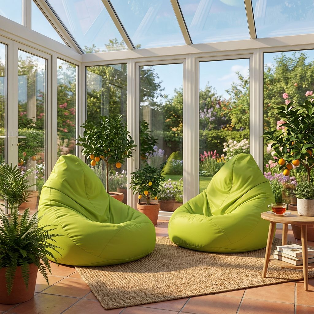 Sitzsack Flumpster Breeze XXL, limette