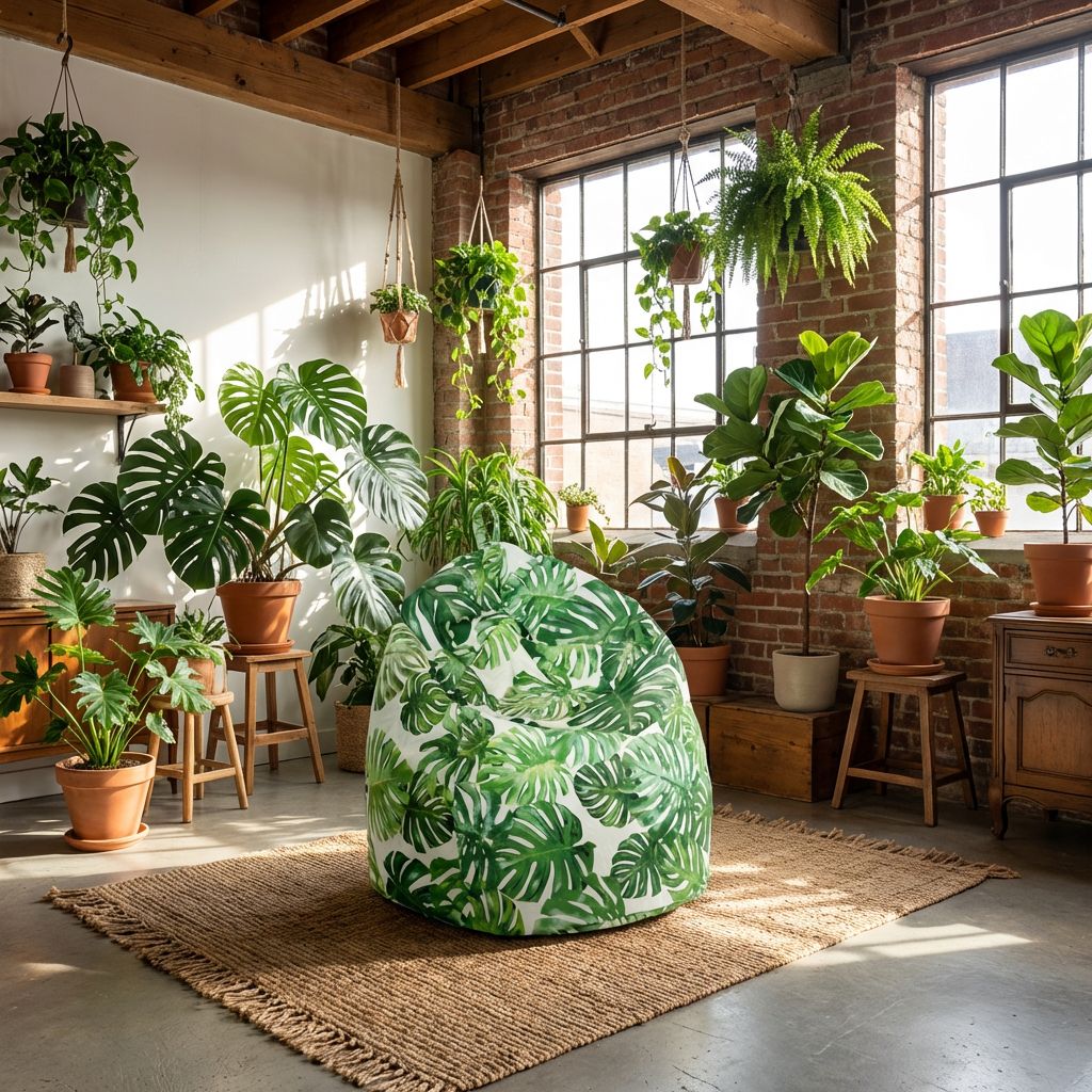 Sitzsack Flumpy Dschungel XXL