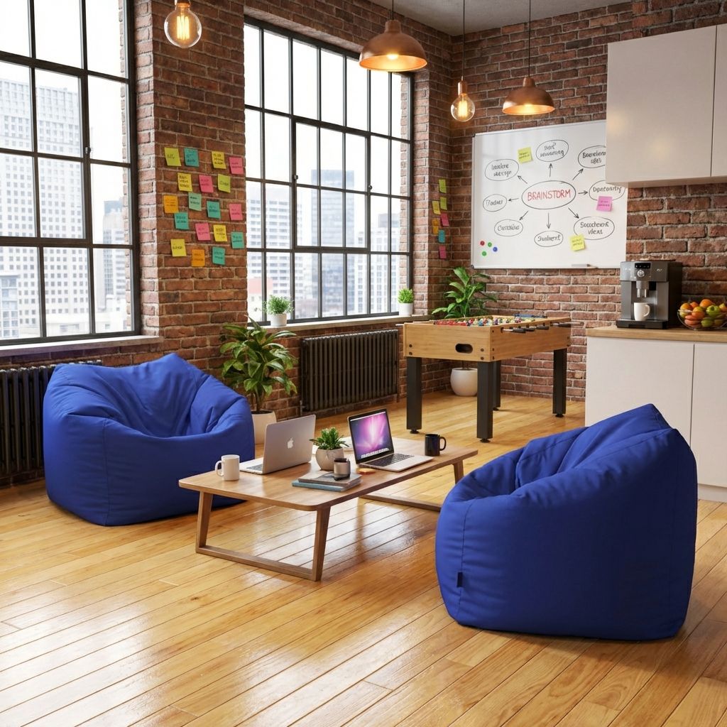 Sitzsack Flumpo Breeze, dunkelblau