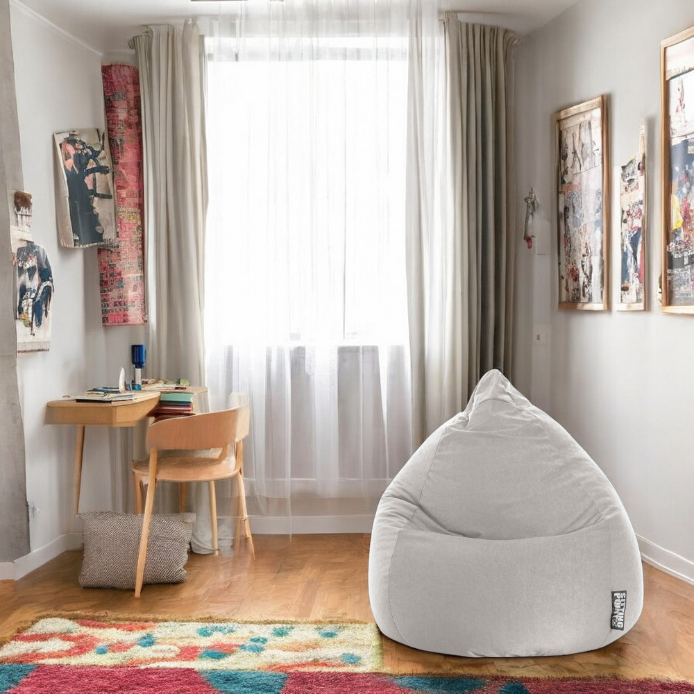 Sitzsack BeanBag Easy XL, grau