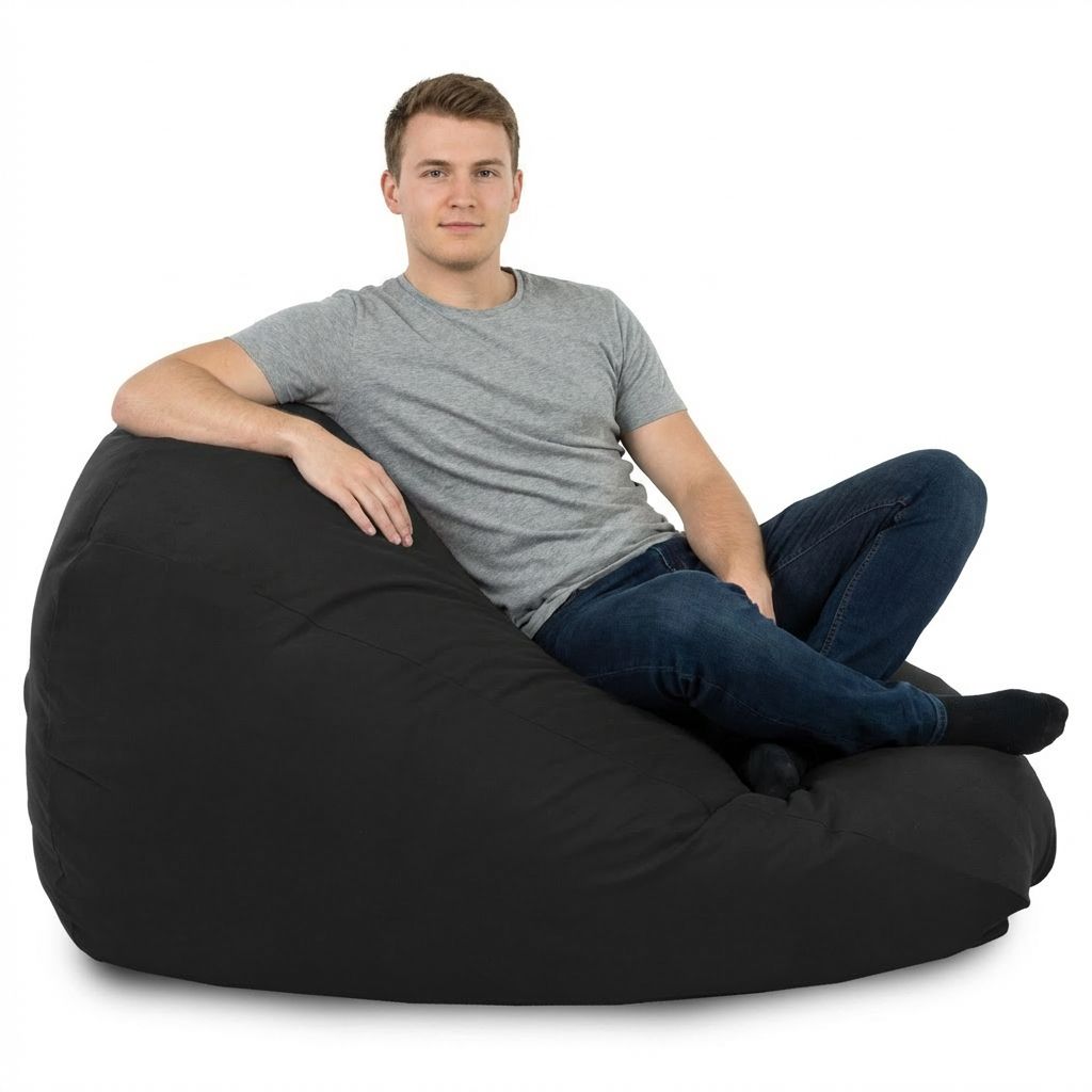 Sitzsack Flumpy Cloud XXL, schwarz