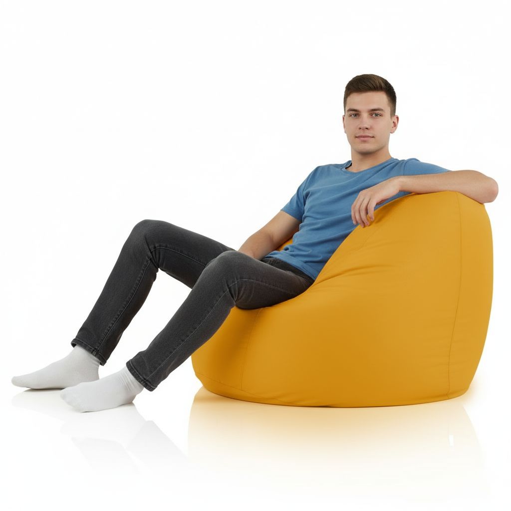 Sitzsack Flumpo Breeze, gelb