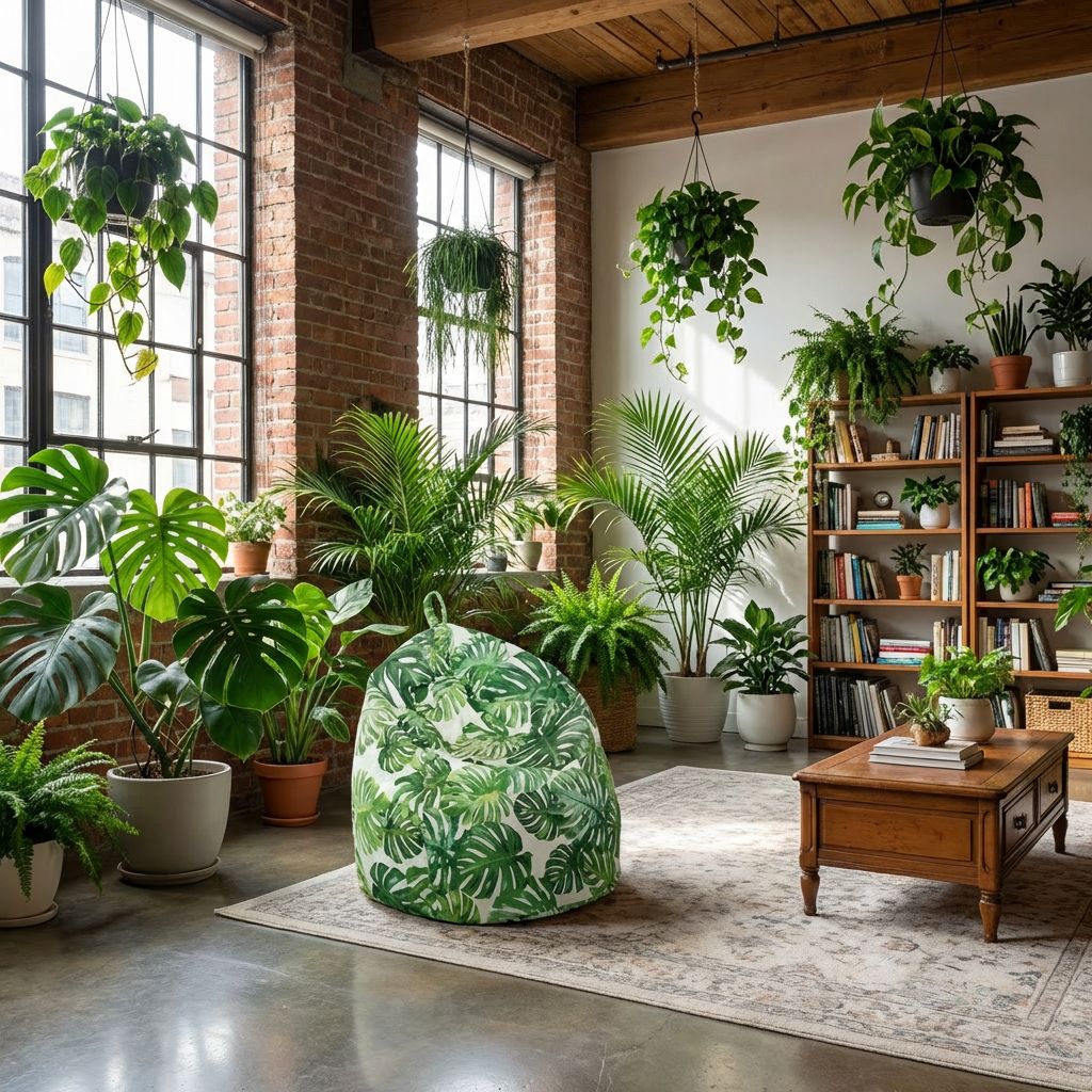 Sitzsack Flumpy Dschungel XXL