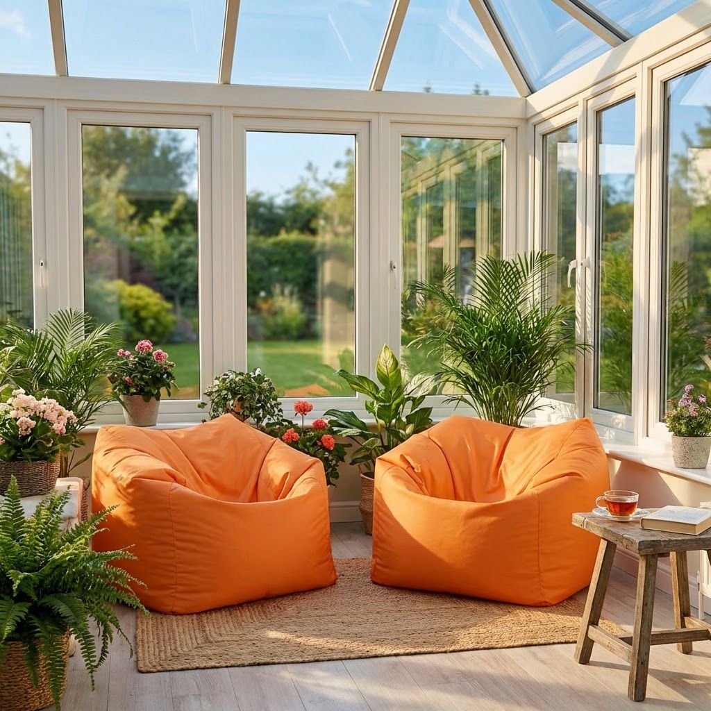 Sitzsack Flumpo Breeze, orange