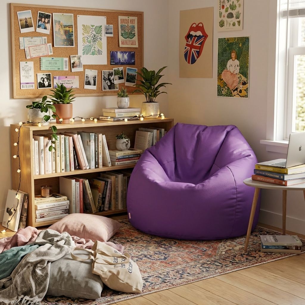 Sitzsack Flumpy Breeze XL, violett