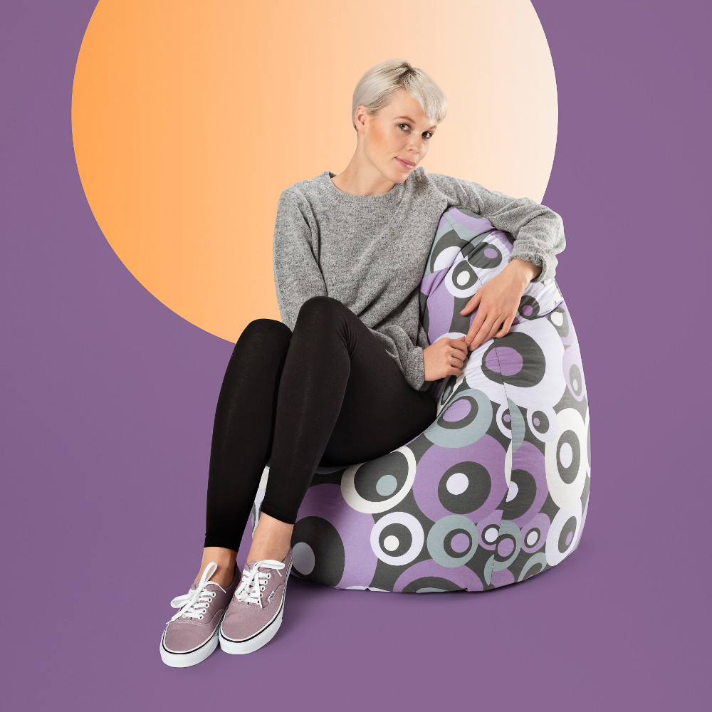 Sitzsack BeanBag Malibu XL lila