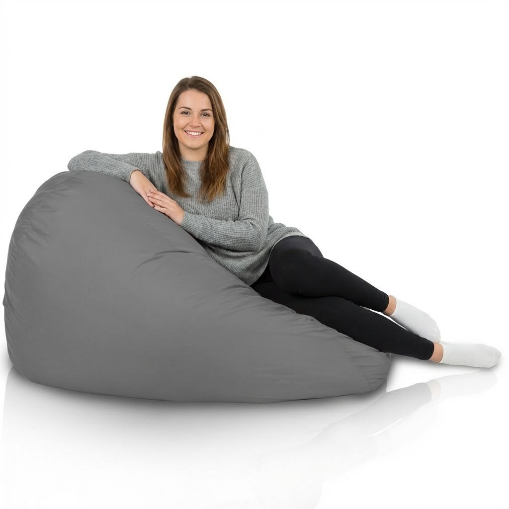 Sitzsack Flumpy Breeze XXL, grau