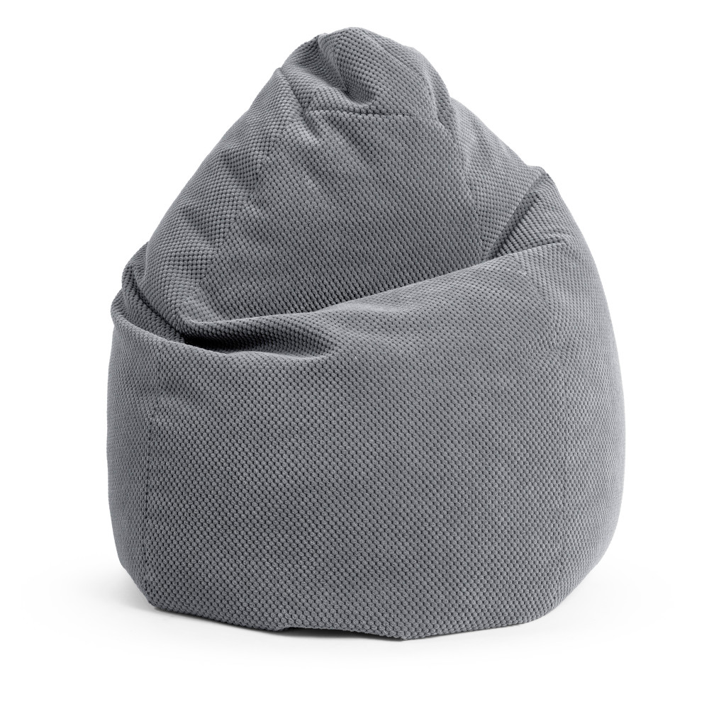 Sitzsack BeanBag Comodo XL, mittelgrau