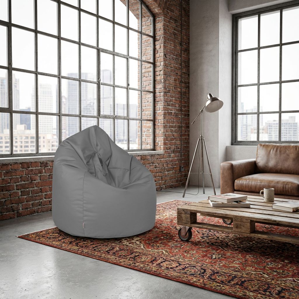 Sitzsack Flumpy Breeze XXL, grau