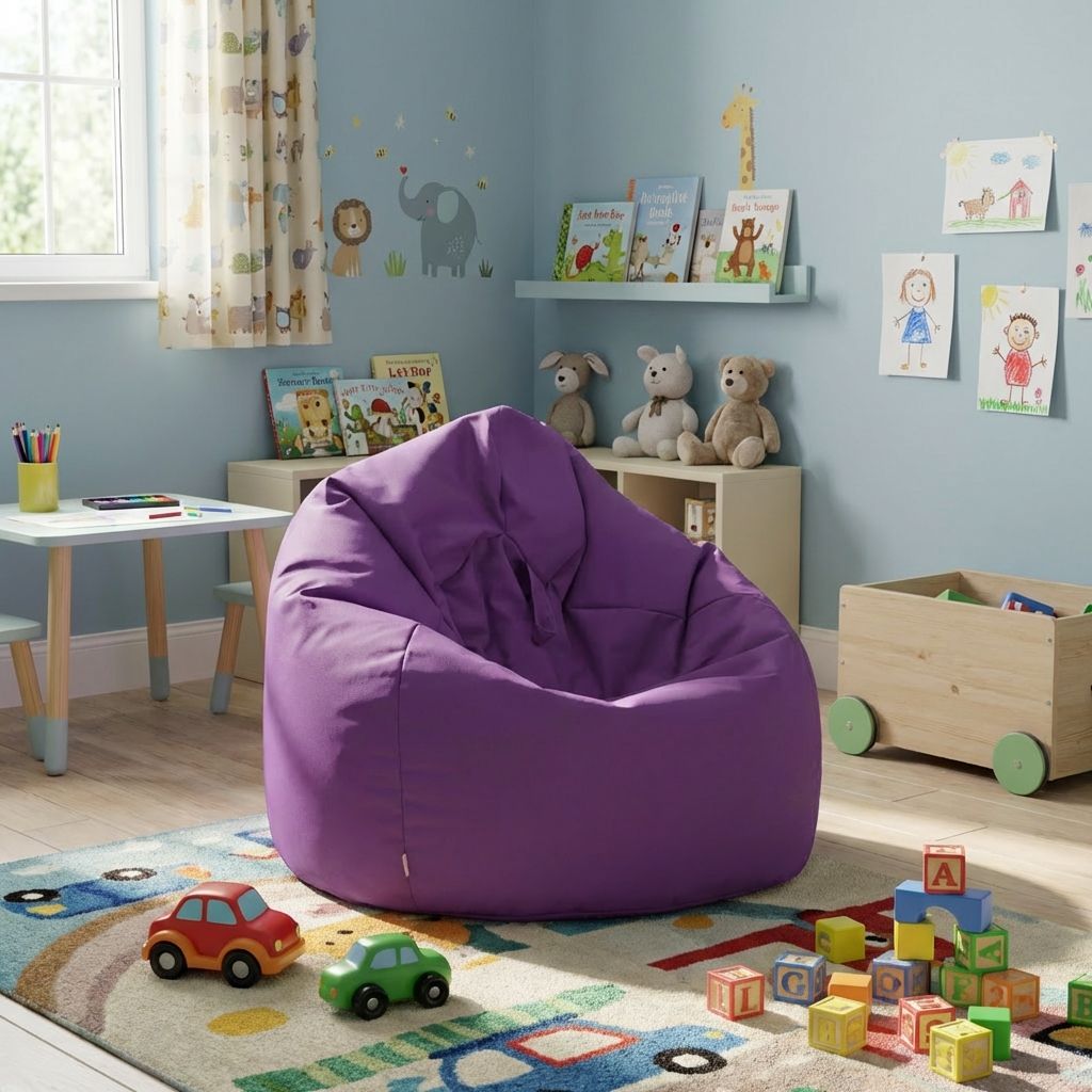 Sitzsack Flumpy Breeze L, violett