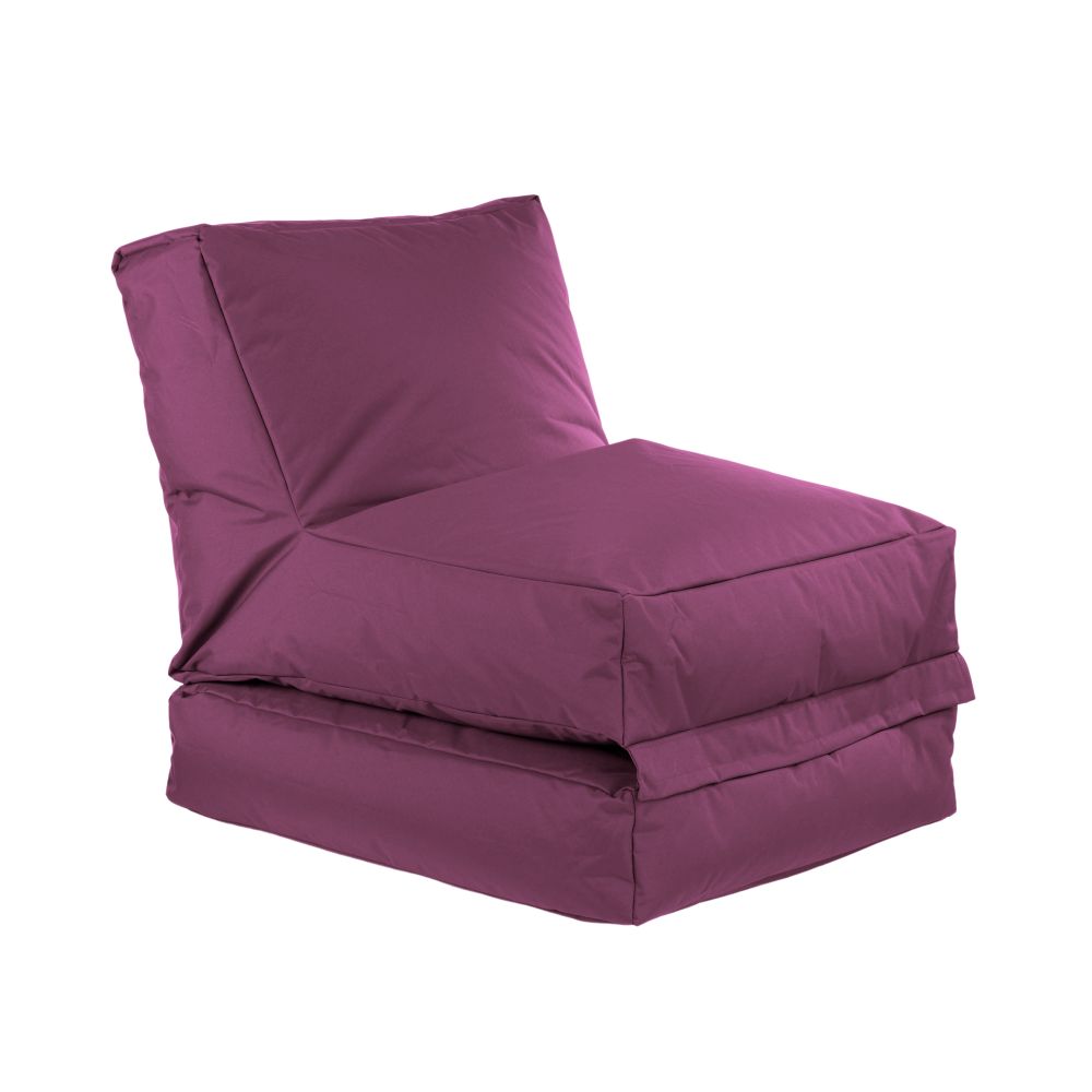Sitzsack Twist Scuba, aubergine