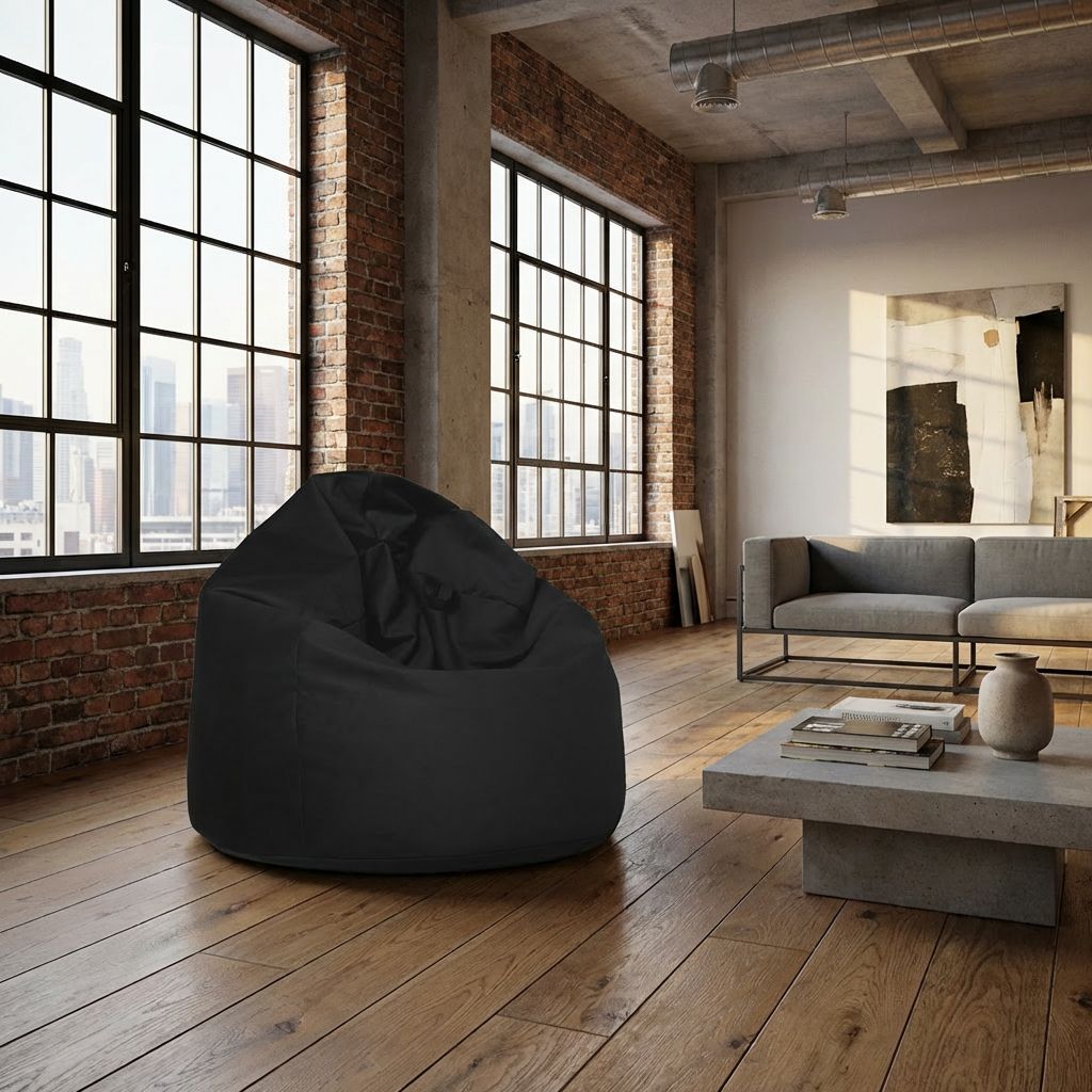 Sitzsack Flumpy Cloud XXL, schwarz