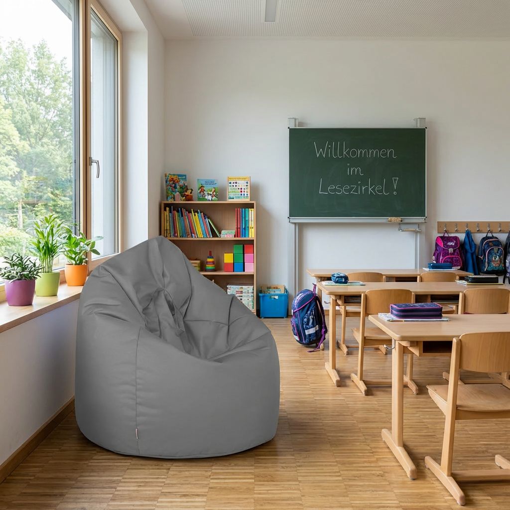 Sitzsack Flumpy Breeze XL, grau