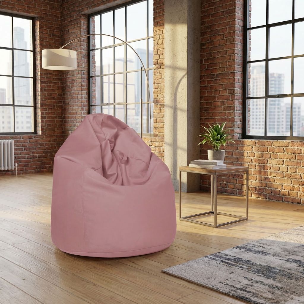 Sitzsack Flumpy Cloud XXL, altrose