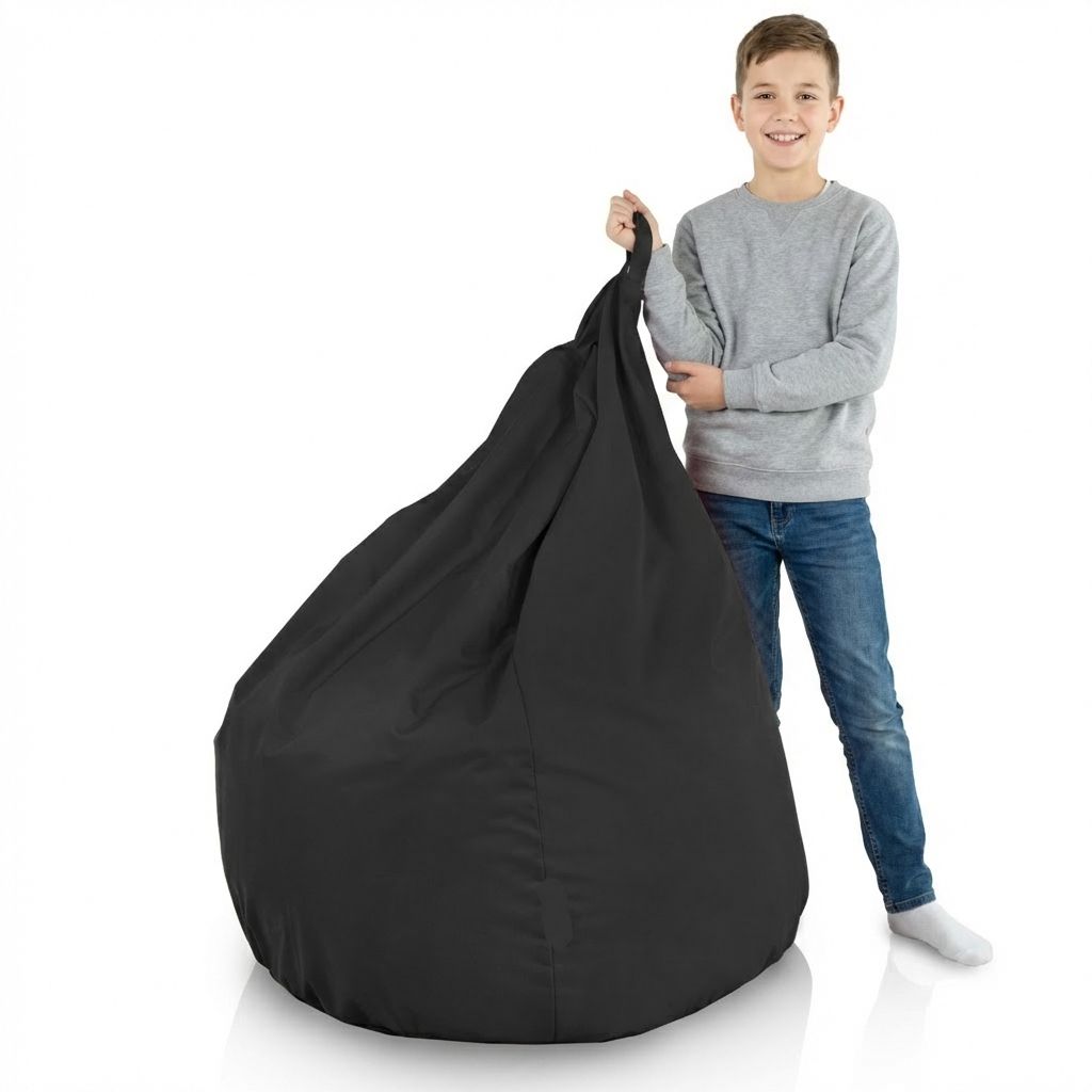 Sitzsack Flumpy Breeze XL, schwarz
