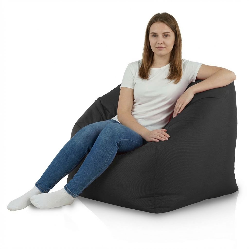 Sitzsack Flumpo Breeze, schwarz