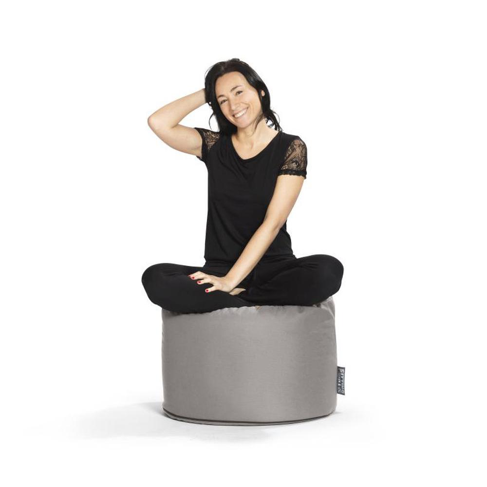 Sitzsack Dotcom OUTSIDE, grau (mit Innenhülle)