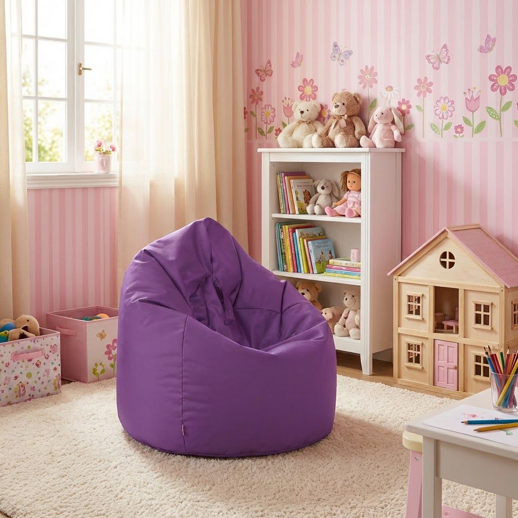 Sitzsack Flumpy Breeze L, violett