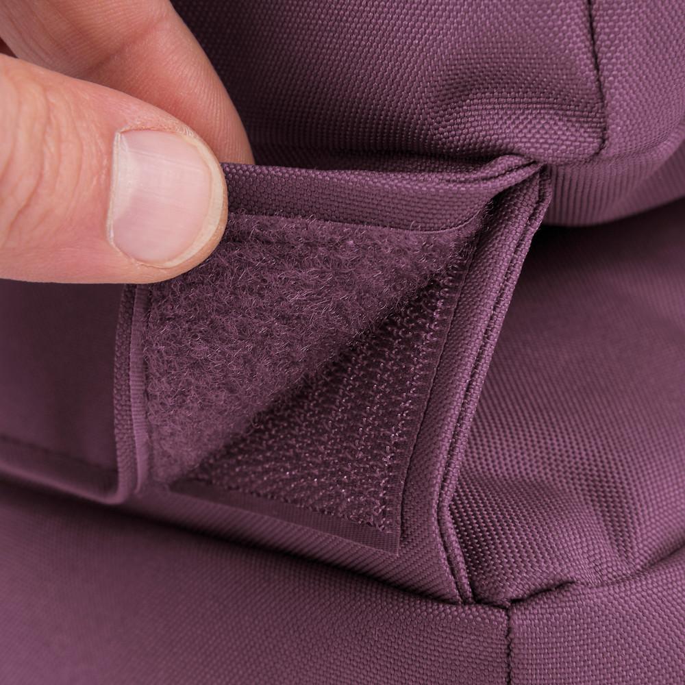 Sitzsack Twist Scuba, aubergine