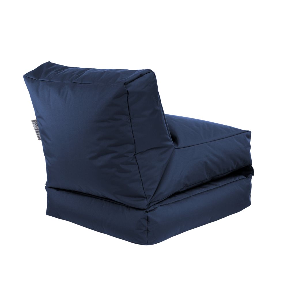 Sitzsack Twist Scuba, jeansblau